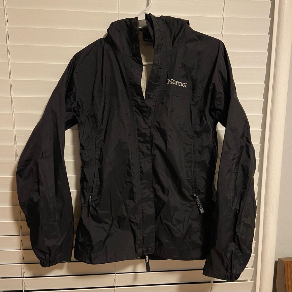 Marmot Black Hooded Jacket